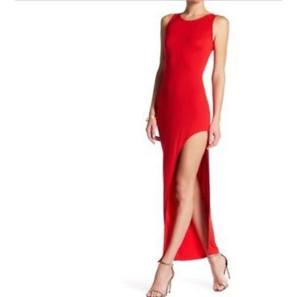 ✨NWT Lovers + Friends Passion Maxi Tank Red Sz XS Dress✨ - Picture 5 of 14
